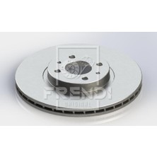 Frendi Xmpdby Ön Fren Aynasi Fiat Doblo 05 Idea 04 Linea 09 Fiorino 09 Bravo 01 Stilo 01 284X22X 4 Delik Havali