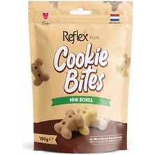 Reflex Plus Cookie Bites Mini Bones Küçük Irk Yetişkin Köpek Ödül Maması 150 G