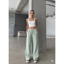 Zengezur Mall Matrixzn 3 Iplik Şardonlu Oversize Eşofman Mint Yeşili (Beden: M)