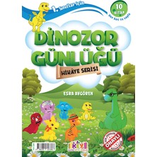 Dinozor Günlüğü 10 Kitaplık Hikaye Seti  1. Sınıflar Için Psikolog Onaylı Key Yayınları