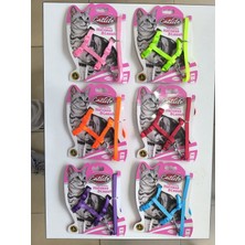 Subutu Catlife Kedi Göğüs Bel Tasması + Gezdirme Ipi