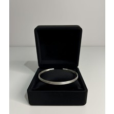 Çoklu Tel Örgü Erkek Gümüş Bilezik