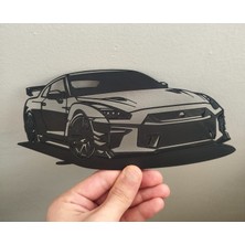 Otomobil Tutkunlarına Özel Gtr Dekoru – 3D Pla Plastik Ürün (Siyah)