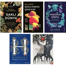 Domingo Yayınevi Sakli Dunya+Coklu Evrenin Cekiciligi+Muazzam Dunya+Hamnet+Arzunun Botanigi=(5kitap)
