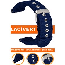  18mm-20mm-22mm-24mm nato kumaş tekstil saat kordonu kayışı f32t-dbl