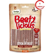 Dentalight Sığır Etli Çubuk Köpek Ödül Maması 70 gr x 4 Adet