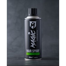 Magic Cosmetics Saç Şekillendirme Spreyi 400 ml | Saç Spreyi | Ekstra Güçlü Tutuş | Tüm Saç Tipleri Için Şekillendirici | Kadın ve Erkekler Için Saç Spreyi | Ekstra Hacim | Uzun Süre Kalıcı Tutuş