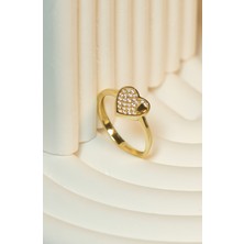 Kalp Yüzük 14 Ayar A081576