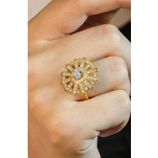 Taşlı Fantazi Yüzük 22 Ayar A026454