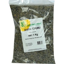 Subutu Doğal Bamya Tohumu 1000 gr Paket