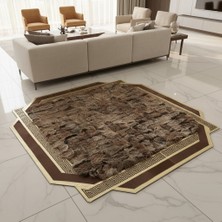 Decomarie Toskana Halı Halı – Doğal Yumuşak Dokulu, El Işçiliği Premium Dekoratif Halı