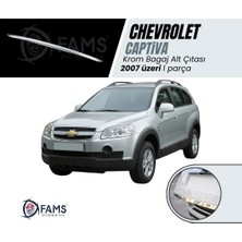 Fams Otomotiv  Chevrolet Captiva Krom Alt Bagaj Çıtası 2007> Paslanmaz Çelik
