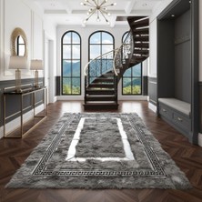 Decomarie Gri Toscana Kürk Yatak Odası Halısı – Modern ve Yumuşak Dokulu Tasarım