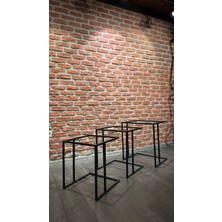 Minimalist Metal Zigon Sehpa Seti (3’lü)