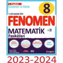 Fenomen Yayıncılık Fenomen 8.sınıf Matematik 1.fasikül