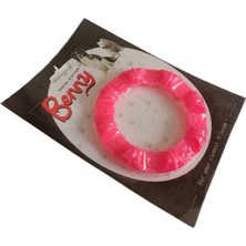 Subutu Benny Köpek Oyuncağı Yuvarlak Şekilli 11,5 cm Pembe