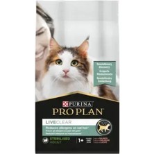 Purina Pro Plan Liveclear Somonlu Kısırlaştırılmış Yetişkin Kedi Maması 1,4 kg