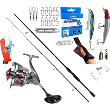 Oslo Prime 4000 240CM 20-40GR Remixon Double Black Rapala Maket Balık Spin Olta Takımı Seti