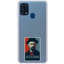 TechTree Samsung Galaxy M31 Uyumlu Lets Cook Afiş Baskılı Silikon Kılıf