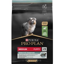 Purina Pro Plan Puppy Sensitive Digeston Kuzu Etli Yavru Köpek Maması 3 kg