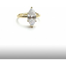 Lovira Oval Tektaş Yüzük