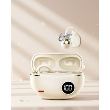 Osense Zarif Tasarımlı Kablosuz Bluetooth Kulaklık Uzun Pil Ömrü 2 Kurdele Küpe Hediyeli