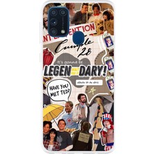 TechTree Samsung Galaxy M31 Uyumlu Retro Gazete How I Met Your Mother Tasarımlı Baskılı Silikon Kılıf