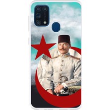 TechTree Samsung Galaxy M31 Uyumlu Gençlik Yılları Atatürk Baskılı Silikon Kılıf