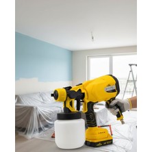 Nuveden Ieg™ Profesyonel Akülü Püskürtme Tabanca Kablosuz Güçlü Boya Uygulama NVDN-TKNRS34