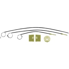 Audi A2 Cam Krikosu Tamir Seti Ön Sol Sağ (Oem Code: 8Z0837461B 8Z0837462B)