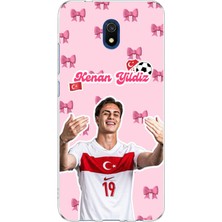 TechTree Redmi 8A Uyumlu Kenan Yıldız Kurdele Baskılı Silikon Kılıf
