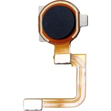 Genos Realme C15 Parmak Izi Okuyucu Flex RMX2180 (Siyah)
