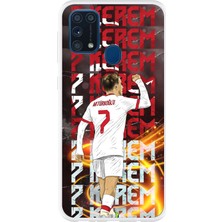 TechTree Samsung Galaxy M31 Uyumlu Kerem Aktürkoğlu Sevinç Baskılı Silikon Kılıf