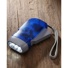 Nuveden Ieg™ Kendiliğinden Şarjlı El Feneri Pilsiz Dinamolu 3 LED Taşınabilir NVDN-TKNRS34