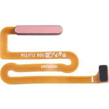Genos Samsung Galaxy M13 Parmak Izi Okuyucu Flex SM-M135F (Pembe)