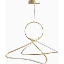 101 Copenhagen Kumo Chandelier Mini Brass Led, Dekoratif Tasarım Sarkıt Avize