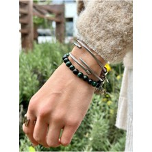 8 mm Madagaskar Pembe Kuvars Taşı Erkek Kadın Doğal Taş Bileklik Aaa Kalite