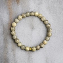 Aurastone Labradorit Doğal Taş Tasarım 8mm Bileklik