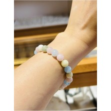 Morganit Doğal Taşlı Bileklik