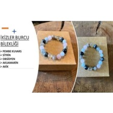 Ikizler Burcu Doğaltaş Bileklik