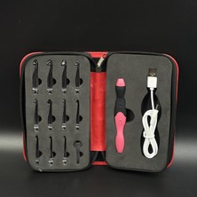 Sultan Göz Yormayan Işıklı Profesyonel Tığ Seti - 2.5mm-8.0mm (11 Başlıklı & Şarjlı Tam Set)