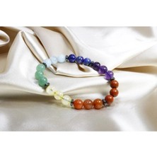 Çakra Bileklik Hematit Detaylı Lüks Çakra Bileklik