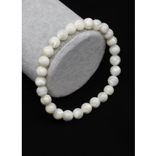 Orijinal Doğal Taş Bileklik 6 mm Yuvarlak Kesim