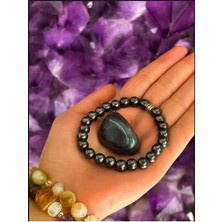 Hematit 8mm Tambur Taş | Sertifikalı