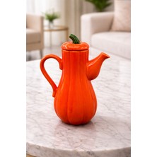 Yzhome Seramik Vakum Kapaklı Kabak Yağlık Yağdanlık Sirkelik 1 Litre