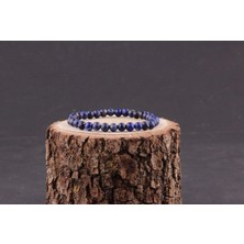 Lapis Lazuli Doğal Taş Bileklik 6 mm