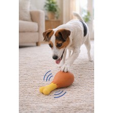 İsmiyle Al Runaway Sesli Tavuk Butu Köpek Oyuncağı Vinil Eğlence