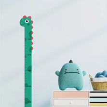 İsmiyle Al Sevimli Dinozor Boy Ölçüsü Sticker