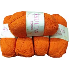 Hobicium Koton 5'li Pamuk Örgü Ipi Ipliği Amigurumi, Battaniye, Çanta, Supla, Yelek, Tığ Bebek