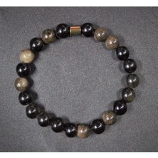 Gold Obsidyen Doğaltaş Bileklik